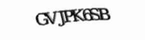 Security check image, please type the characters shown