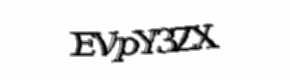 Security check image, please type the characters shown
