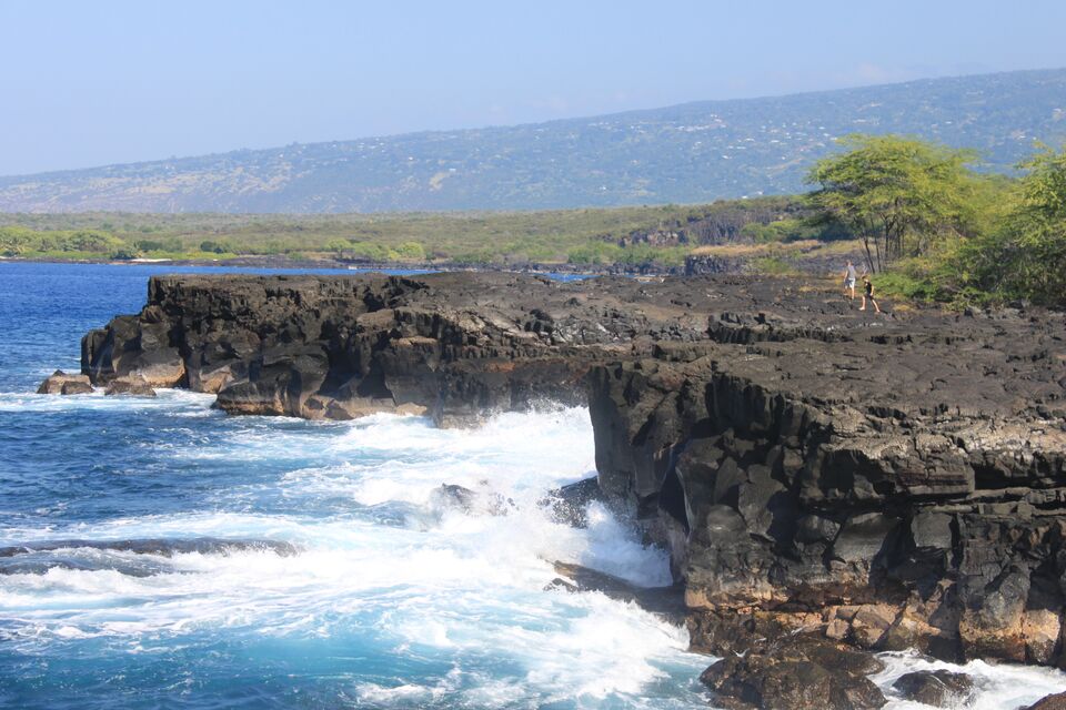 Kauleoli, a part of the Ala Kahakai National Historic Trail. Kauleoli, a part of the Ala Kahakai National Historic Trail.